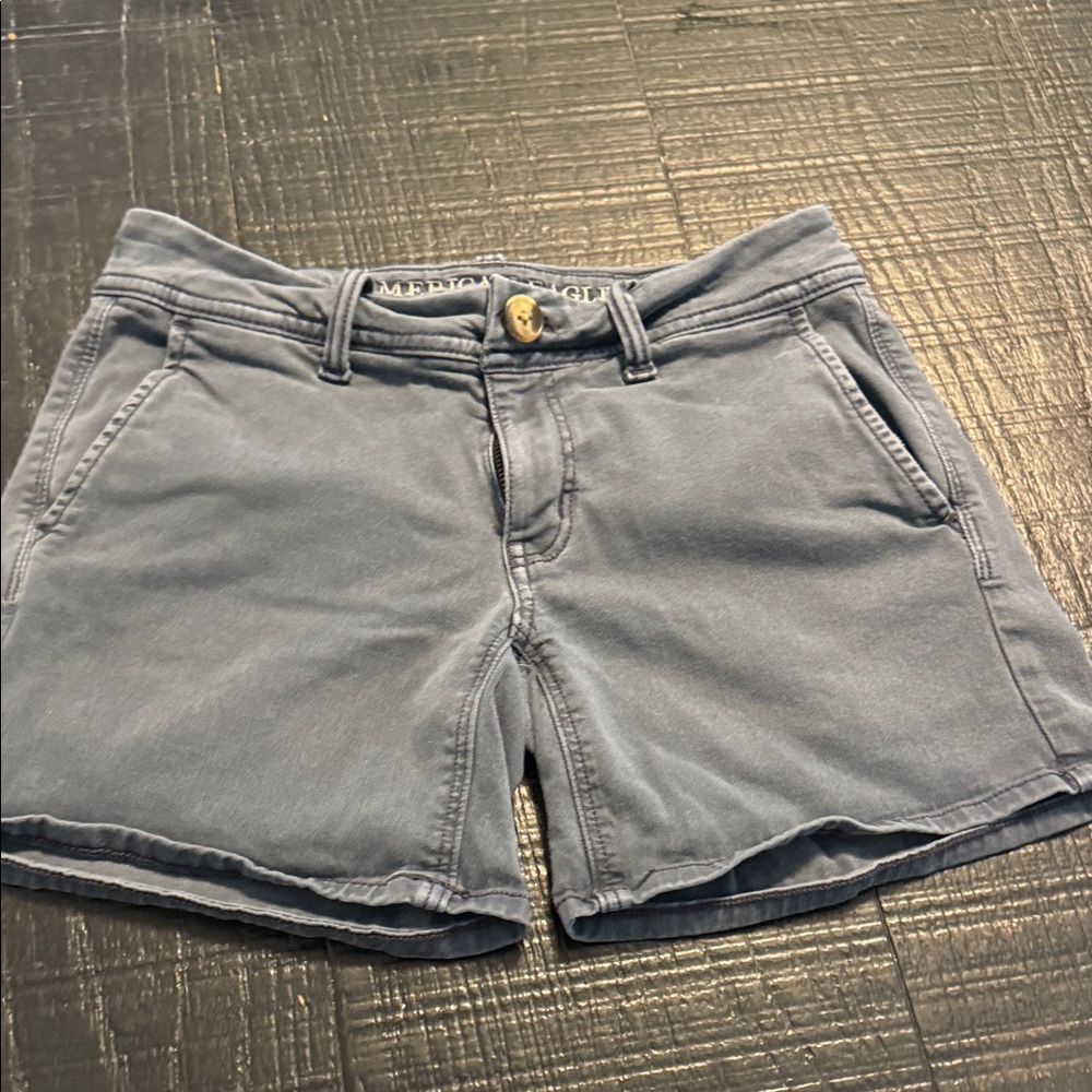 American Eagle Outfitters Women's Blue shorts size 0